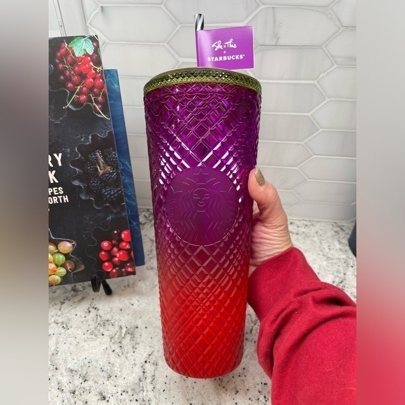 Starbucks Spring 2024 Gemstone Gradient Collab x Shae Anthony. NWT. Wow piece! - Picture 3 of 11